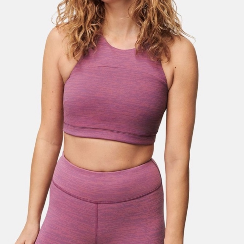 Mulberry OV tech sweat crop top